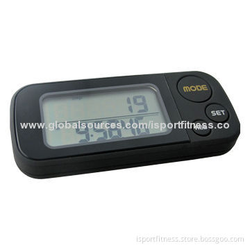 Belt Clip Pedometer, 3D Sensor for Enhanced Step Count